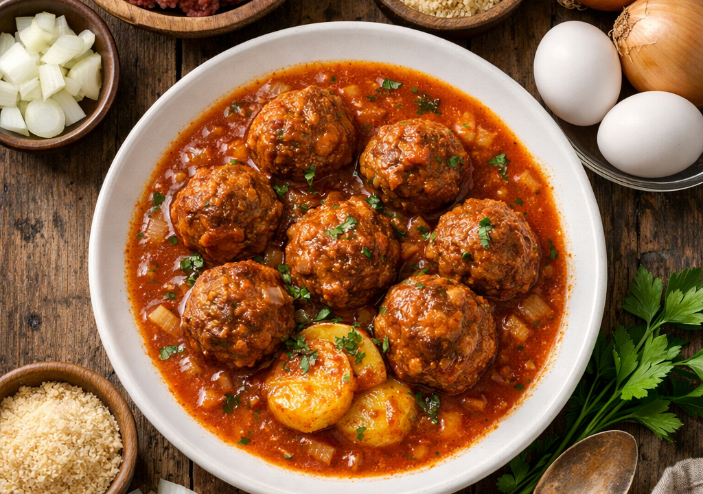 Albóndigas en salsa
