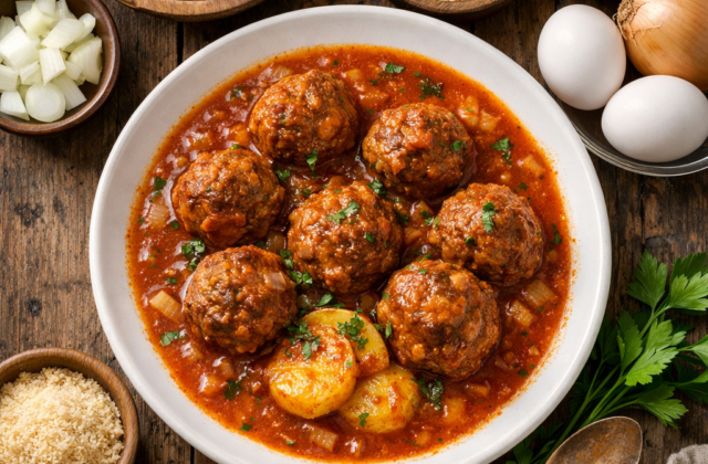 Albóndigas en salsa