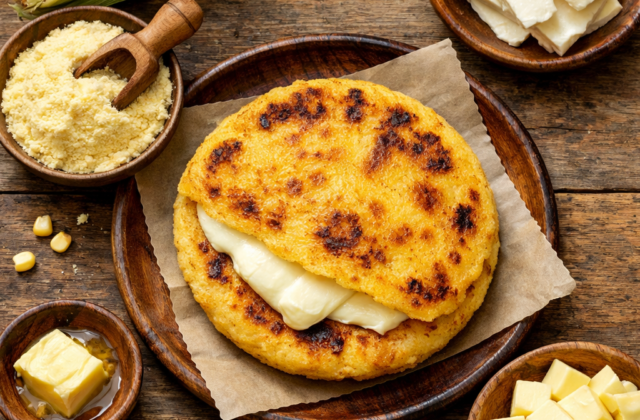 Arepa de chócolo