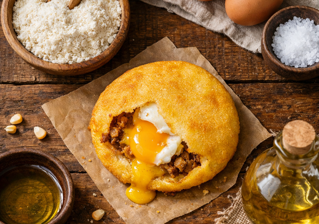Arepa de huevo