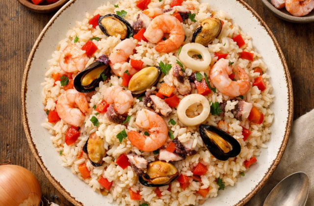 Arroz con mariscos