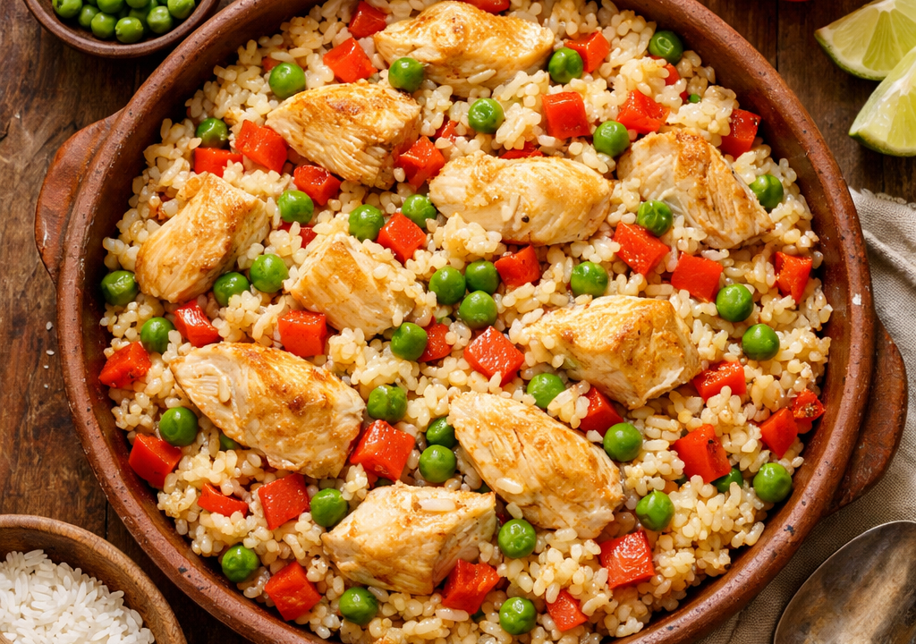 Arroz con pollo venezolano
