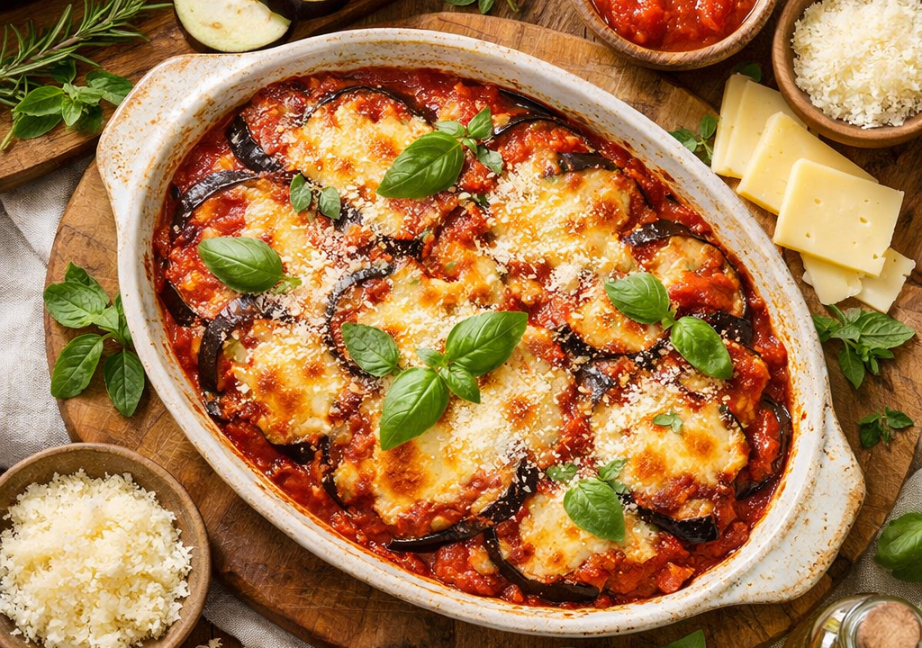 Berenjenas a la parmesana
