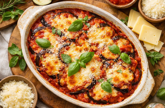 Berenjenas a la parmesana