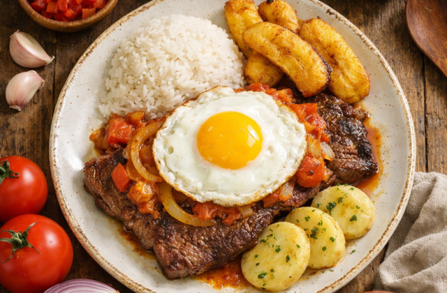 Bistec a caballo