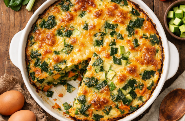 Budín de verduras
