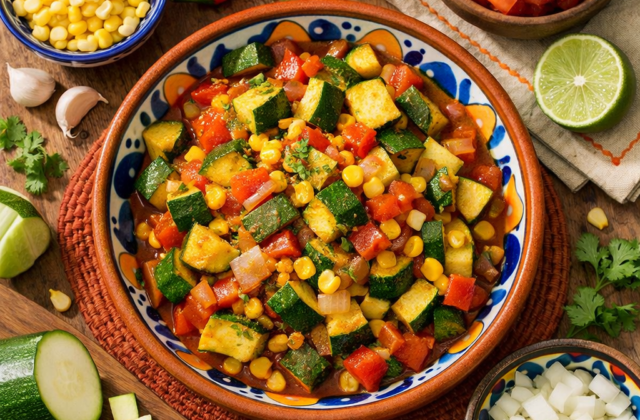 Calabacitas a la mexicana