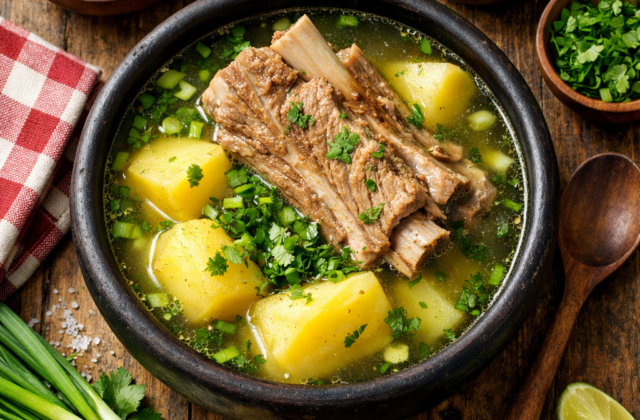 Caldo de costilla