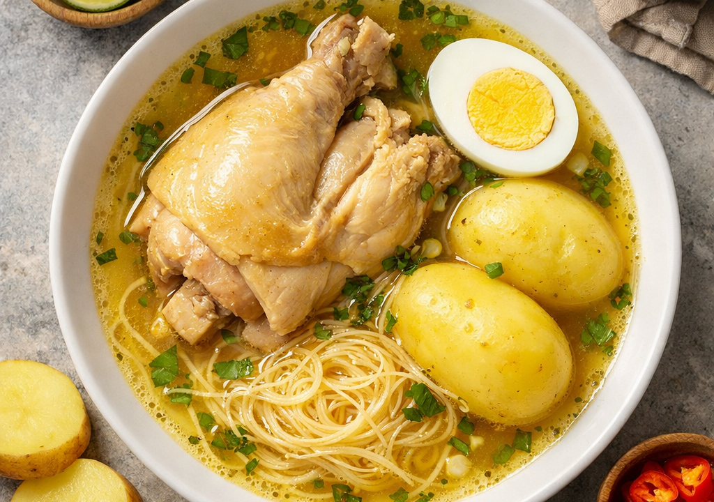 Caldo de gallina