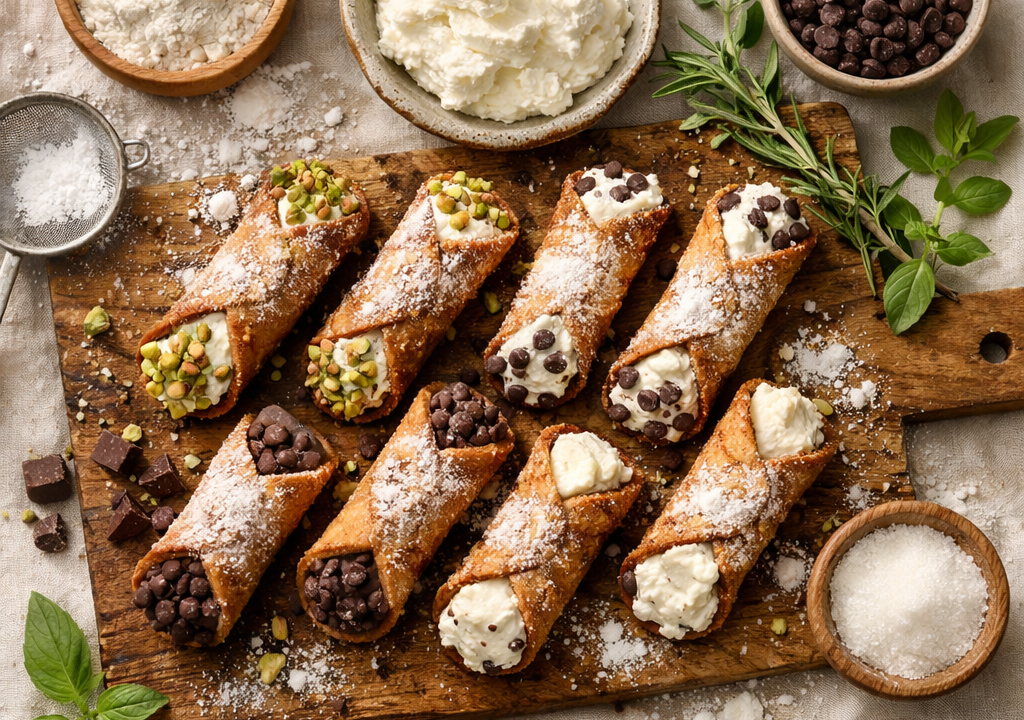 Cannoli sicilianos