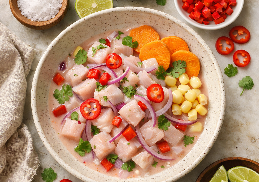 Ceviche de pescado