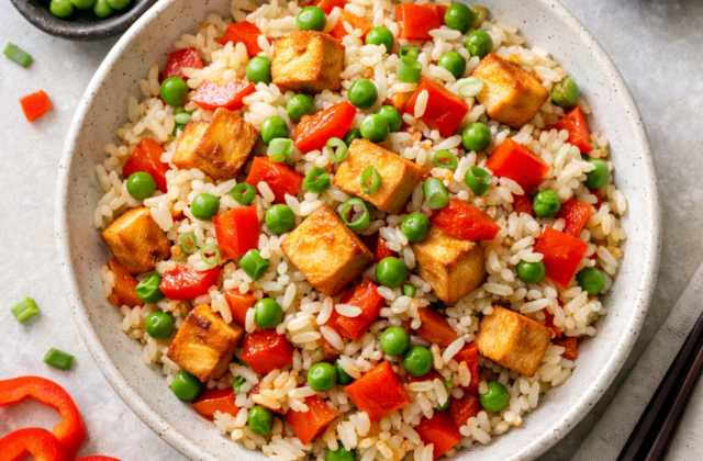 Chaufa de verduras