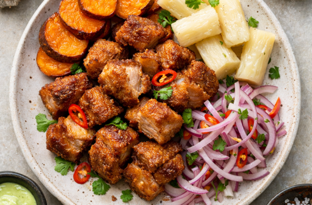 Chicharrón de cerdo