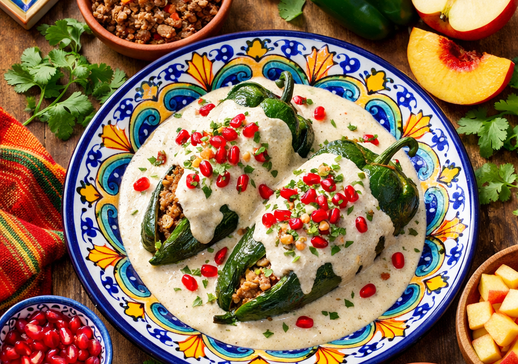 Chiles en nogada