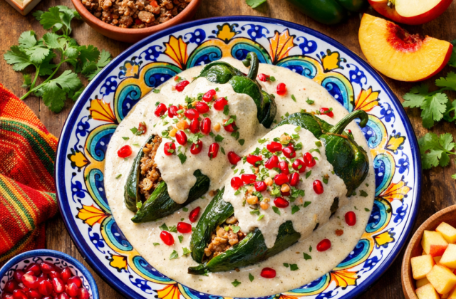 Chiles en nogada