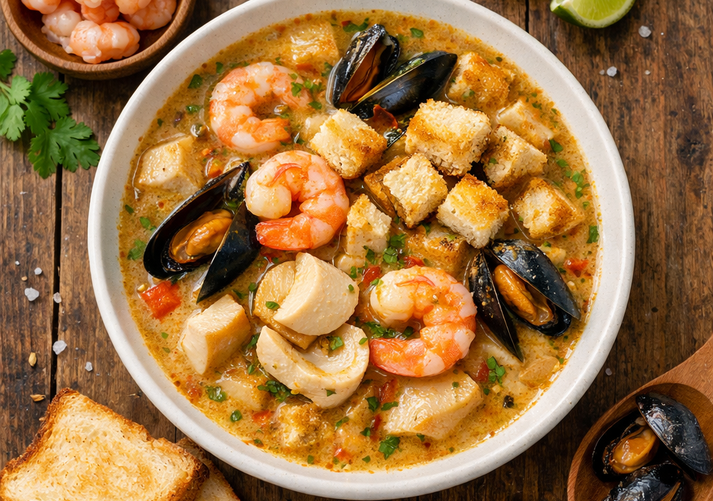 Chupe de mariscos