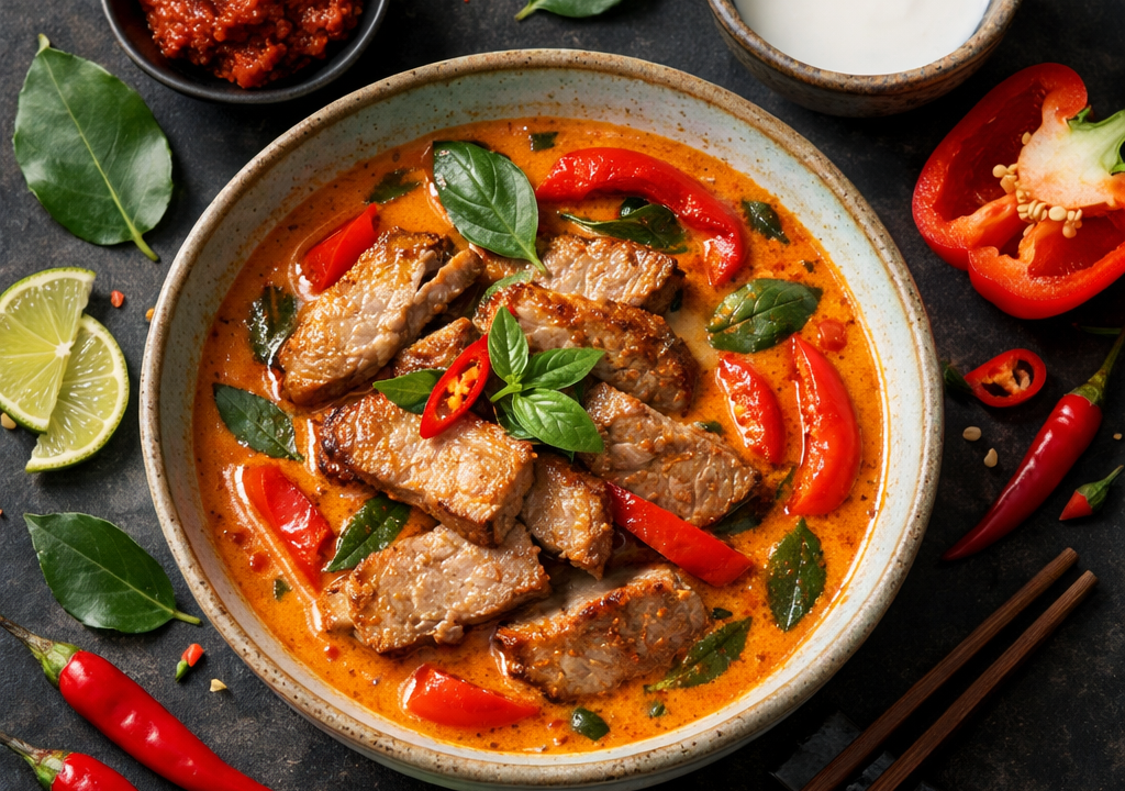 Curry rojo tailandés