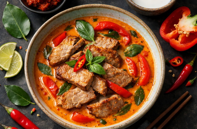 Curry rojo tailandés