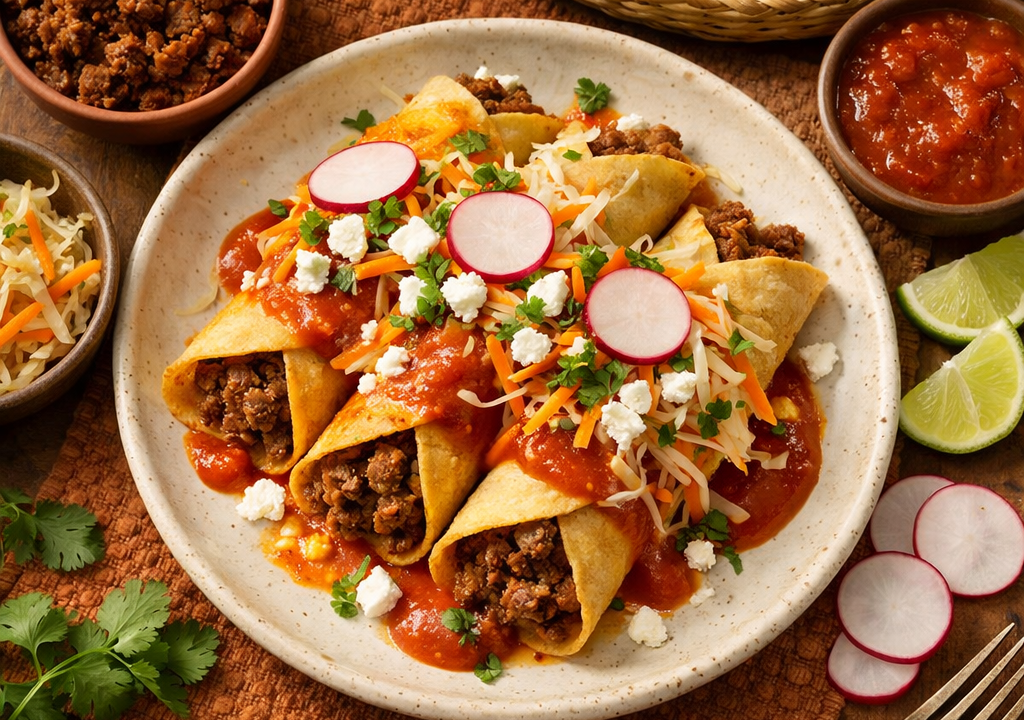Enchiladas guatemaltecas