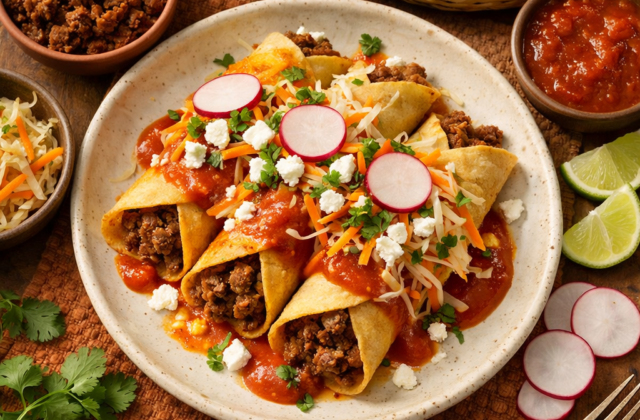 Enchiladas guatemaltecas