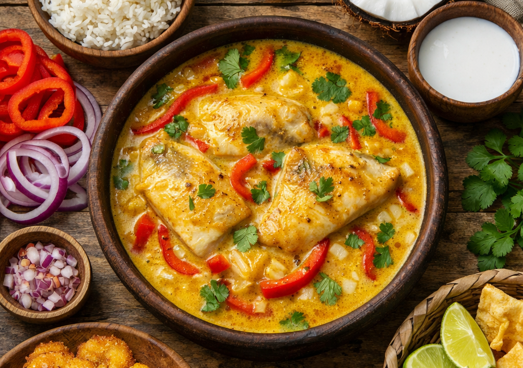 Encocado de pescado