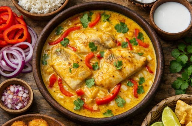 Encocado de pescado