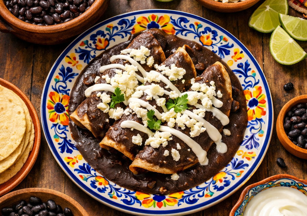 Enfrijoladas