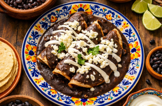 Enfrijoladas