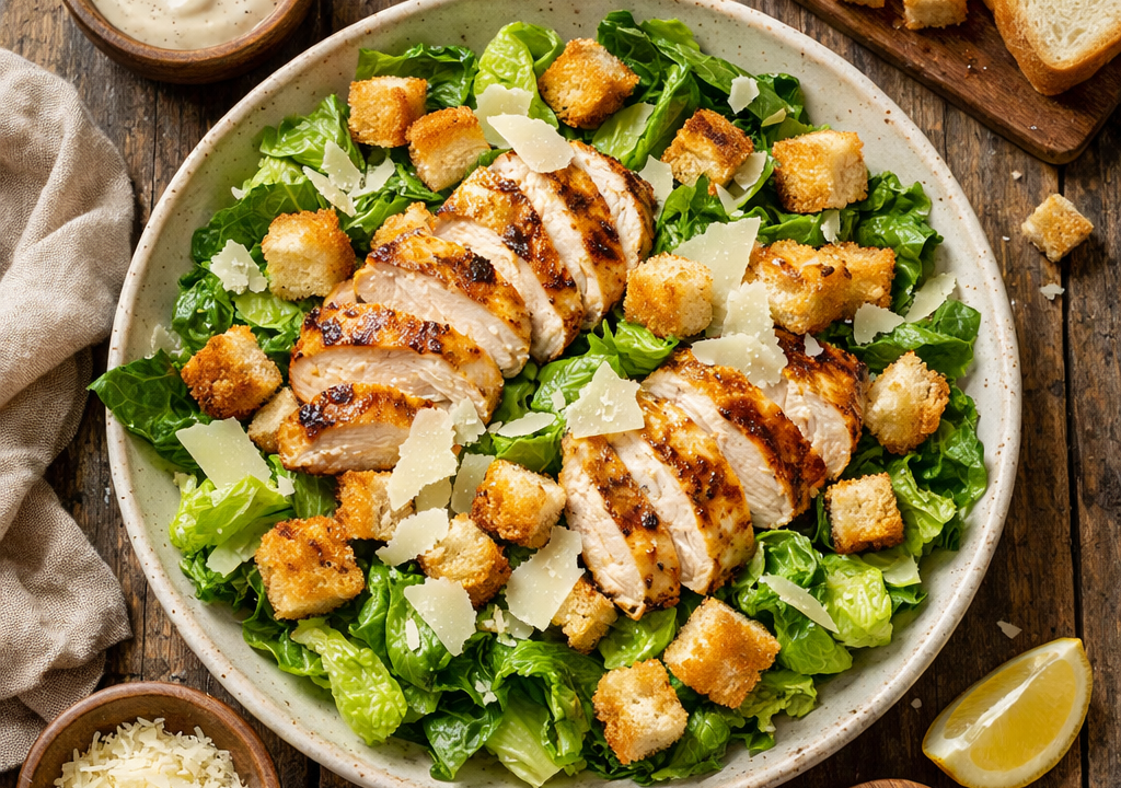 Ensalada César con pollo