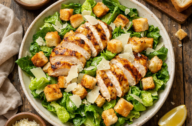 Ensalada César con pollo