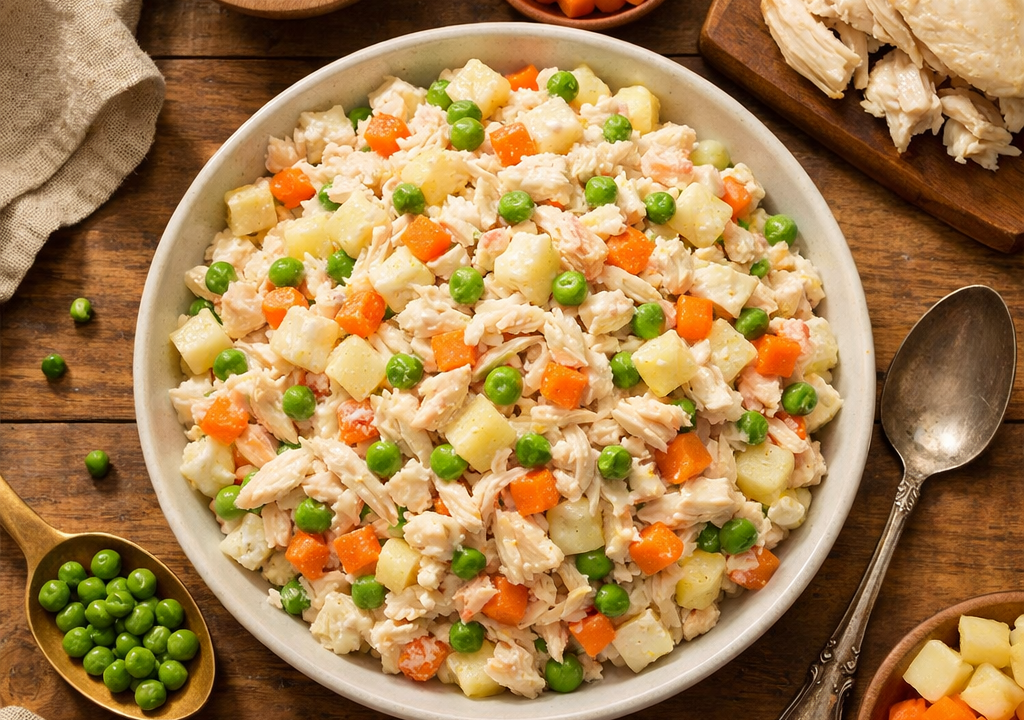 Ensalada de gallina