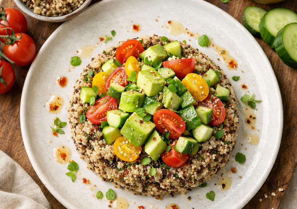 Ensalada de quinoa y palta