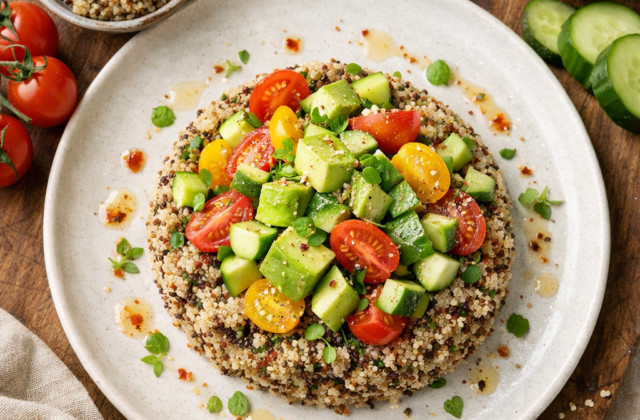 Ensalada de quinoa y palta
