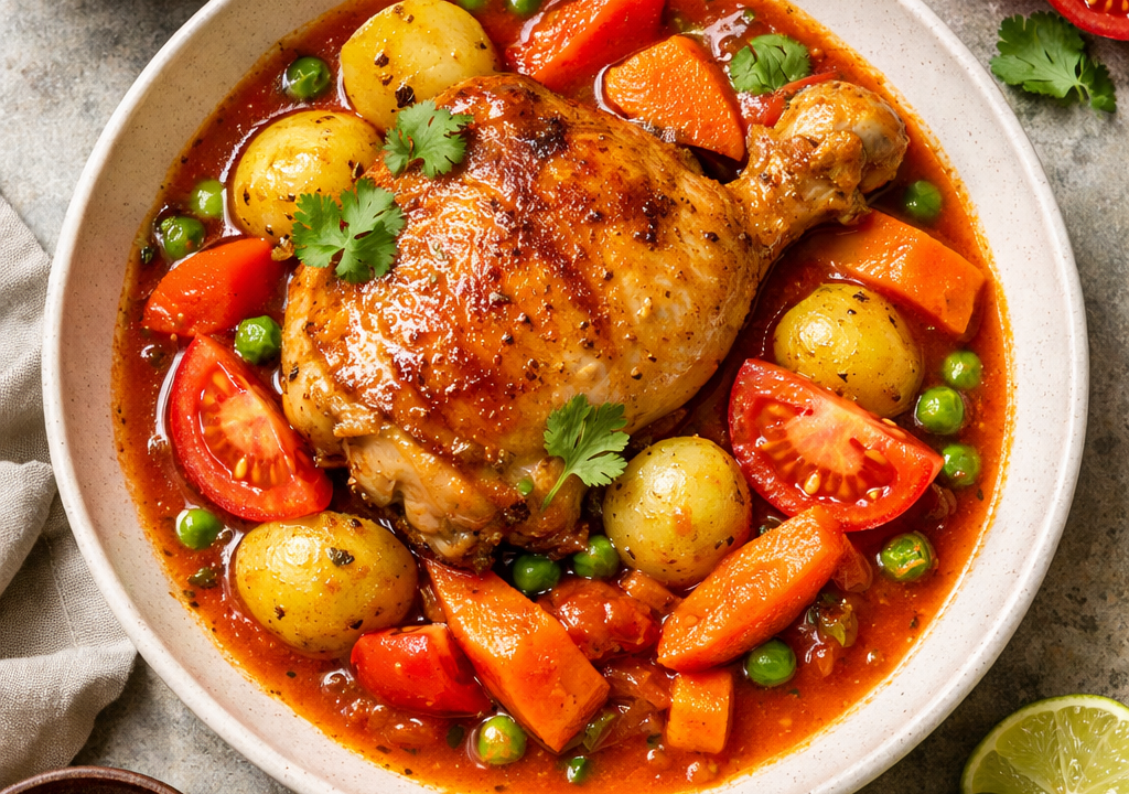 Estofado de pollo