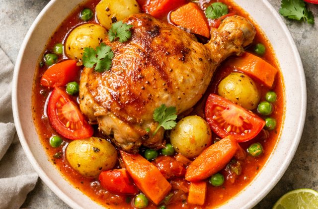 Estofado de pollo