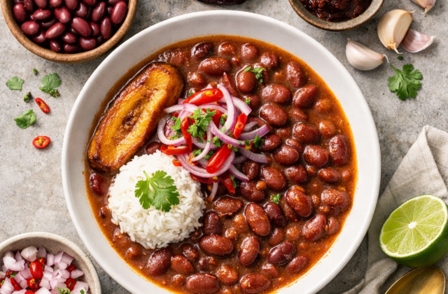 Frejoles a la criolla