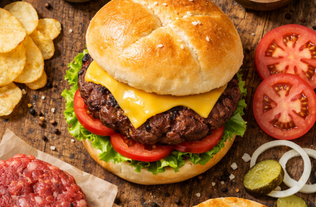 Hamburguesa casera