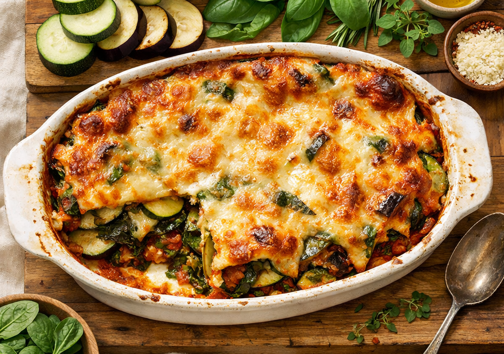Lasaña de verduras