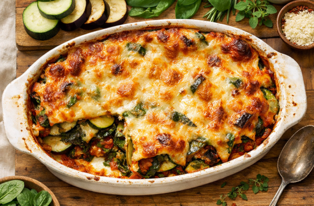 Lasaña de verduras