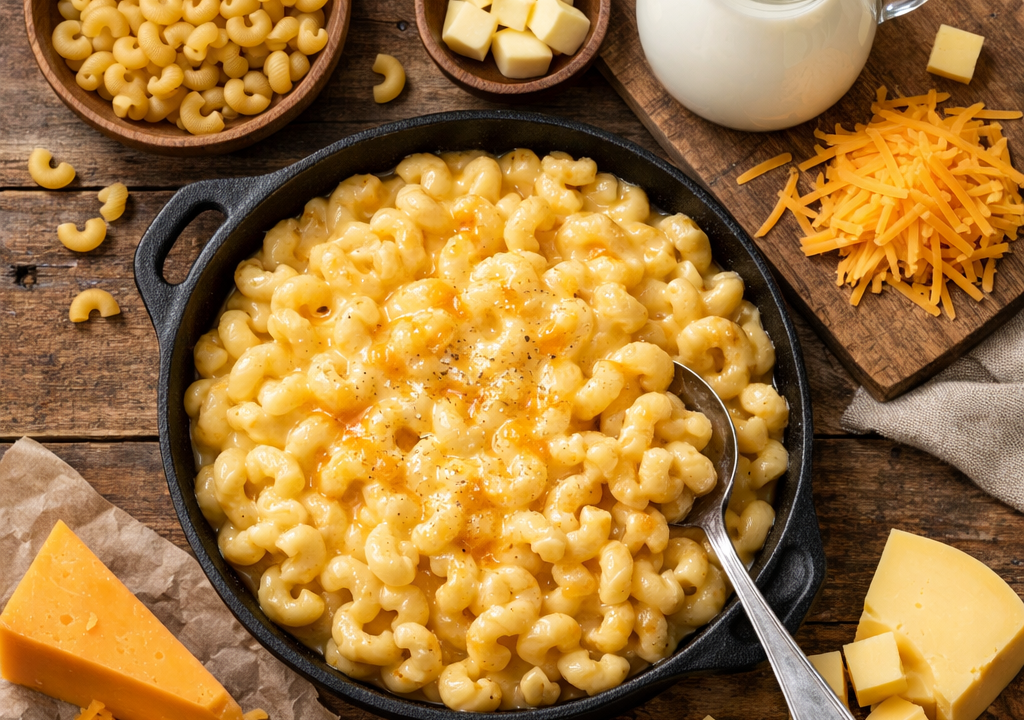 Macarrones con queso