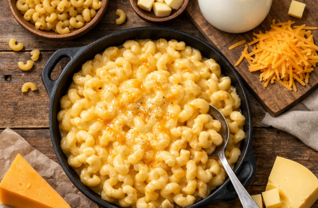 Macarrones con queso