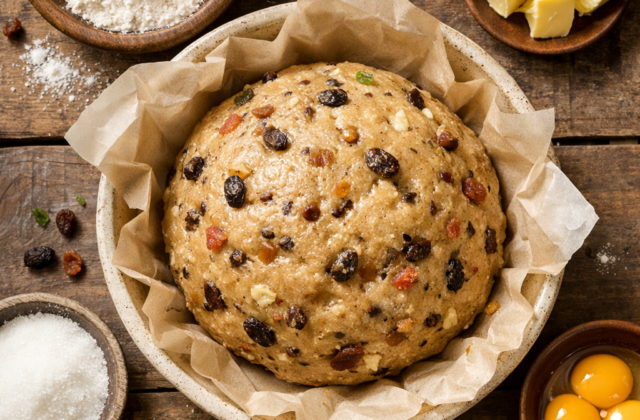 Masa de pan de pascua