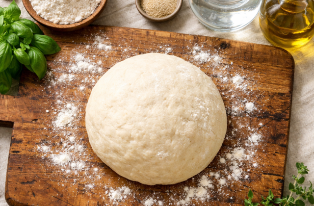 Masa de pizza casera