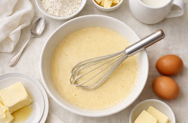 Masa para crepes