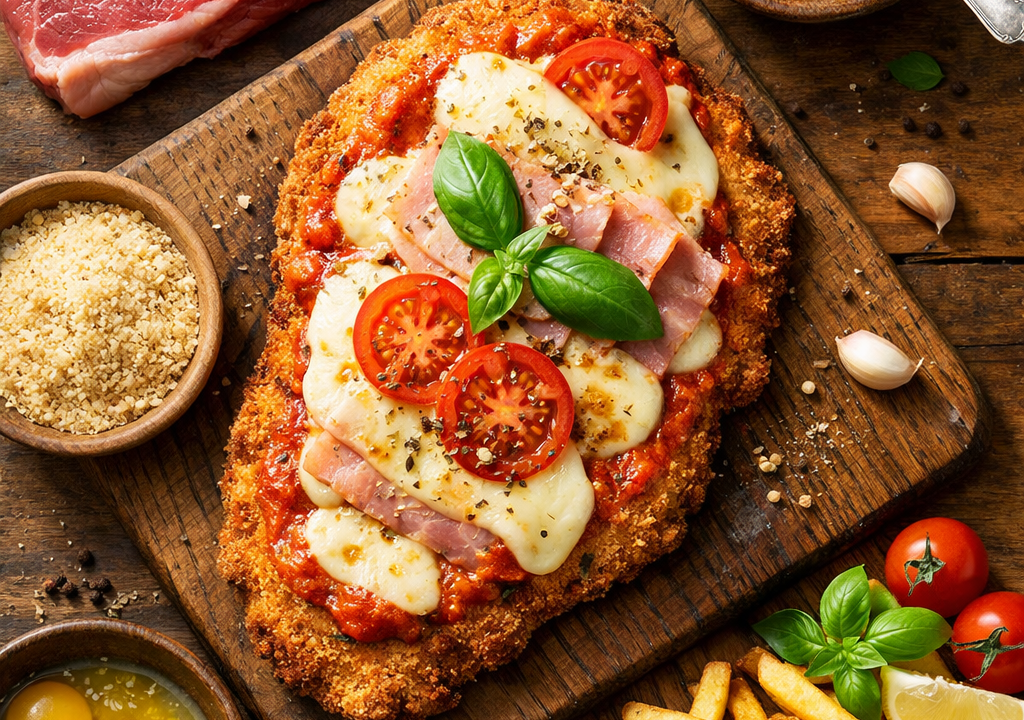 Milanesa napolitana