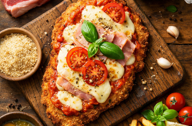 Milanesa napolitana