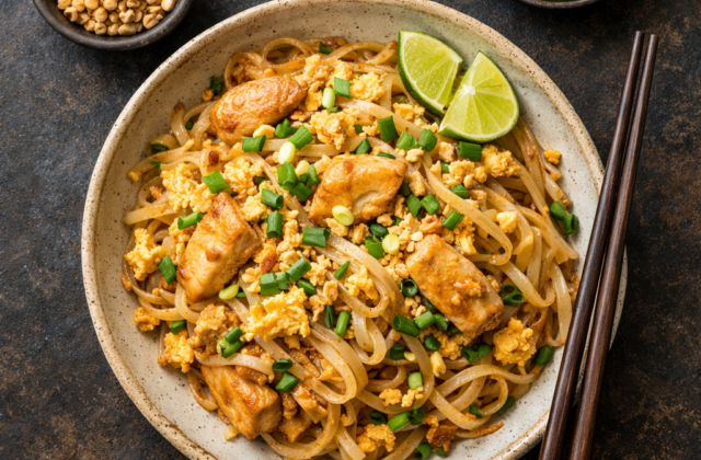 Pad Thai de pollo