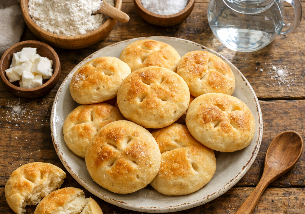 Pan amasado casero