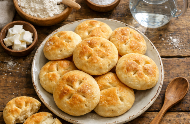 Pan amasado casero