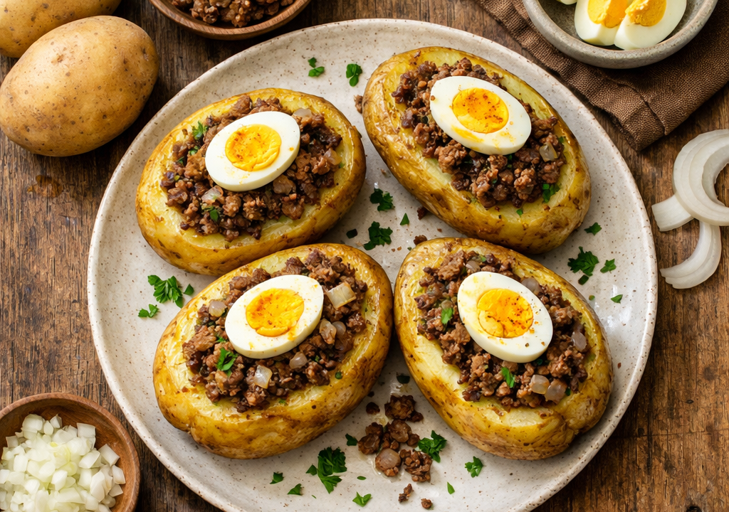 Papas rellenas